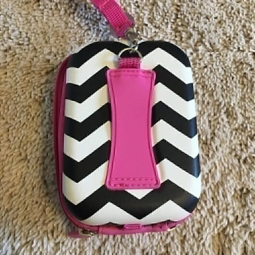 Zebra hardcover Camera case